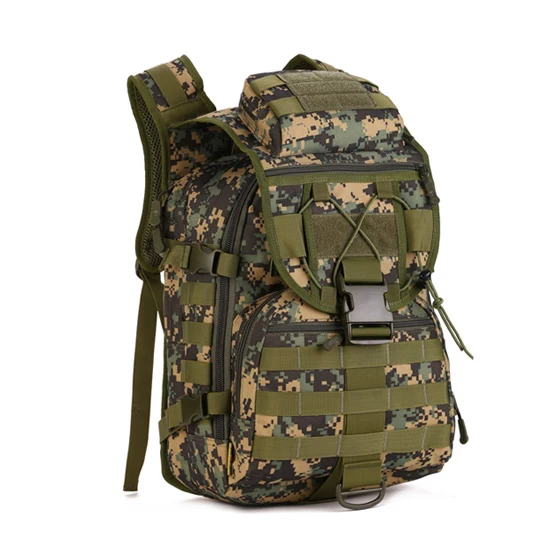jungle digital 40L большая емкость уличная Сумка водонепроницаемая износостойкая альпинистская Беговая походная Сумка тактический пакет военный рюкзак - Цвет: jungle digital