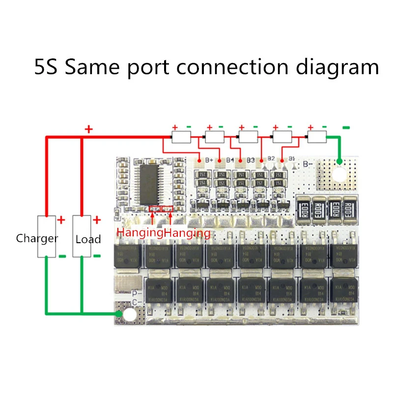 Bms 12V 16 8 V 21V 100A Li Ion трехкомпонентная литиевая Батарея панель защиты с балансом Pcm