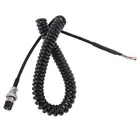 Радио динамик CB Mic Микрофон 4-контактный кабель для раций Cobra PR550 PR3100