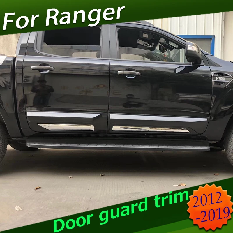 

For ford RANGER 2012 2019 door adornment car guard hot sell accessories High quality ABS car accessories ranger