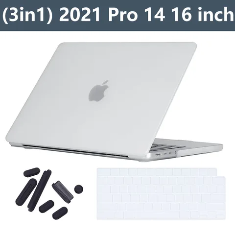 Матовый Жесткий Чехол для ноутбука MacBook Pro, чехол 14 дюймов 2021, модель A2442 с чипом M1 Pro / M1 Max и Touch ID