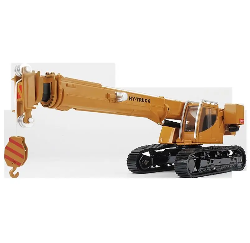 Инженерная модель из сплава гусеничного крана 1:50 игрушечный кран коллекционный