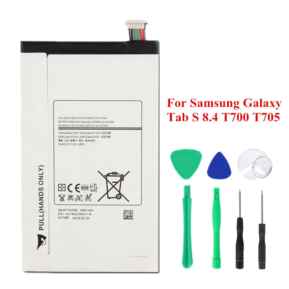 EB-BT705FBE EB-BT705FBC планшет Замена Батарея для Tab S 8 4 T700 T705 SM-T700 T701 SM-T705 акумуляторная