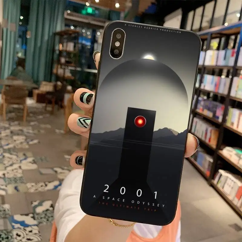 Мягкий чехол CUTEWANAN HAL 9000 2001 A Space Odyssey для iPhone 11 pro XS MAX 8 7 6 6S Plus X 5S SE 2020 XR | Мобильные