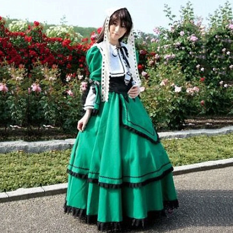 Костюм для косплея из аниме Розен женское платье хэллоуивечерние костюм - купить