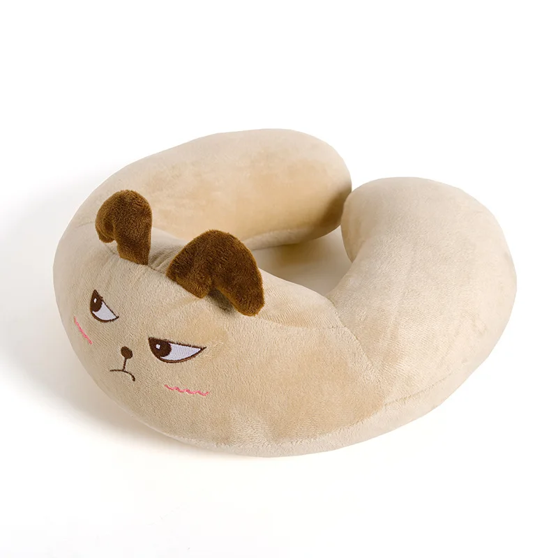 

Travel Pillow Japanese Style Creative Cartoon U-Shaped Pillow Travel Home Portable Neck Pillow