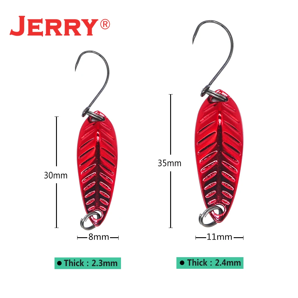 Jerry 3g/5g ложка для подледной рыбалки, вертикальная литая металлическая приманка для пресной воды tengsten