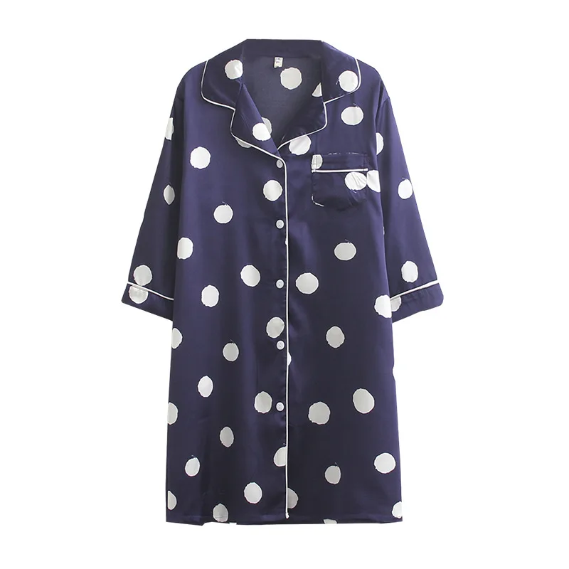 Женские летние Ночные рубашки и ночные Женская домашняя одежда женская с