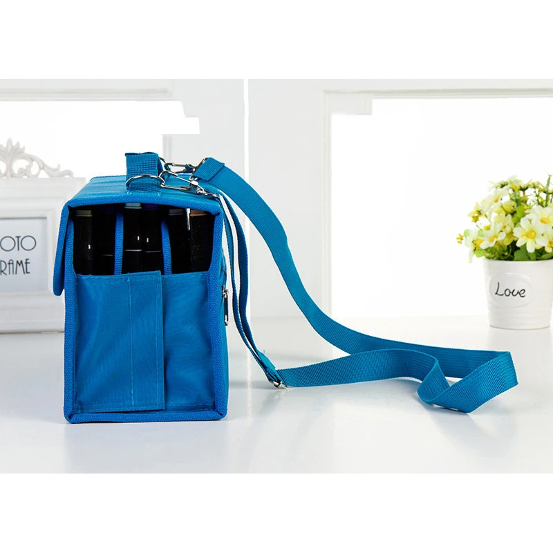 

80 Slots Large Capacity Folding Marker Pen Case Art Markers Pen Storage Carrying Bag Durable Sketch Tools Organizer