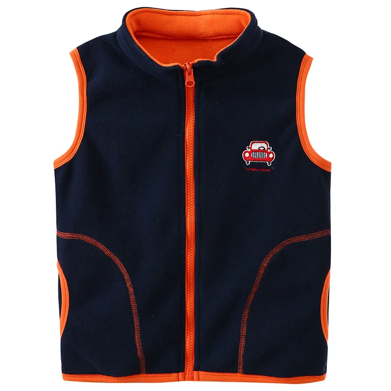 

2020 spring and autumn new children's vest casual outer wear cartoon car boy vest kids vest toddler boy vest