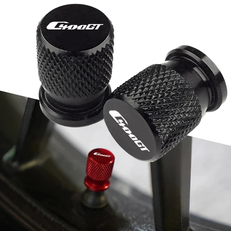 

C400GT Motorcycle Tire Valve CNC Aluminum Airtight Port Stem Cover Caps Accessories For BMW C400GT C 400GT 400 GT 2019 2020
