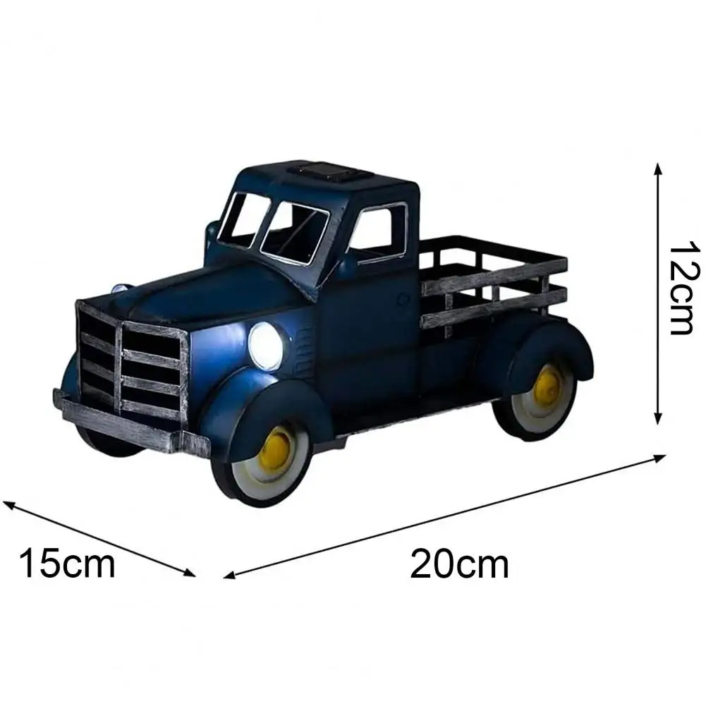 

New Creative retro truck cars flowerpot small plant pots Fun Desktop truck Cars resin Flower Pots home garden Decoration