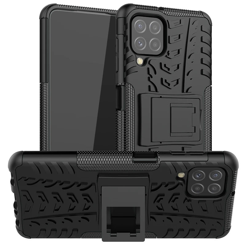 Cover For Samsung Galaxy M22 Case Rubber Bumper Dual Layer Armor Back Cover For Samsung M22 Case For Samsung M22 Case 6.4 inch
