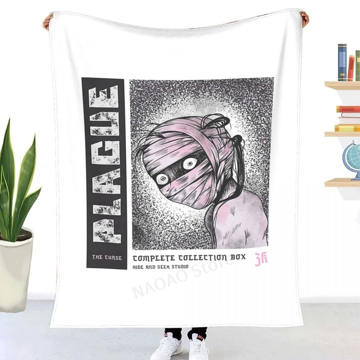 

THE CURSE PLAGUE Throw Blanket Sheets on the bed blanket/ on the sofa decorative bedspreads for children throw blankets sofa