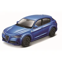 bburago 143 alfa romeo stelvio alloy luxury vehicle diecast cars model toy collection gift