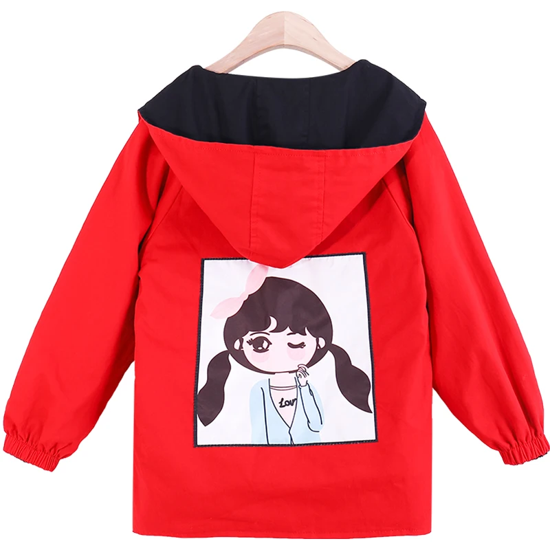 Весенняя детская одежда для девочек и мальчиков ветровка куртки пальто Детская