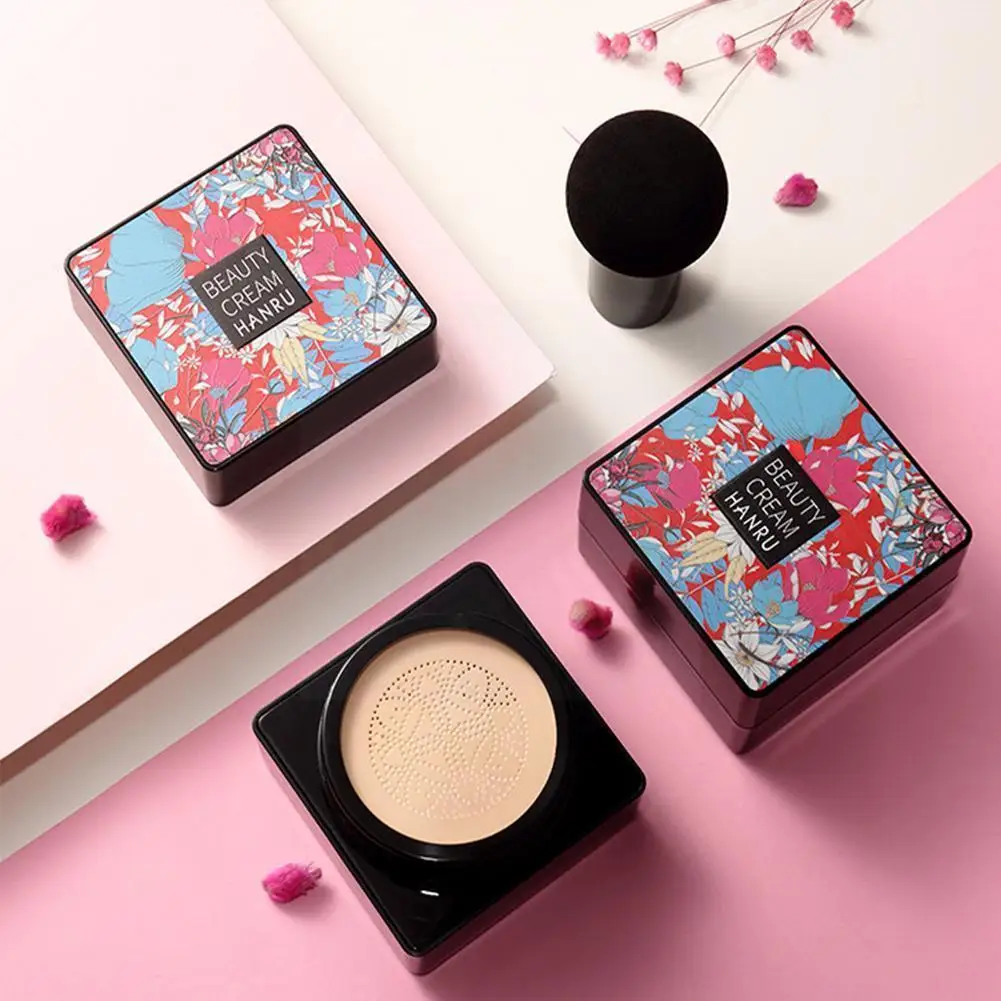 

B.b Cream Air Cushion, 1pc, Waterproof, Brighten Face, Makeup Foundations, Powder, Mineral Sponge, Mushroom Whitening H8Y9