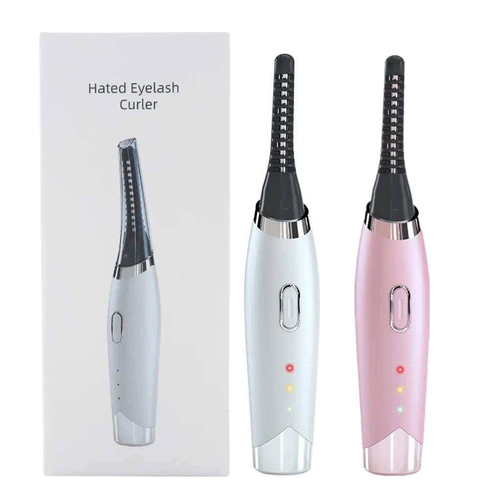 1Kit Подогрев щипцы для завивки ресниц Аппликатор макияжа волос натуральные
