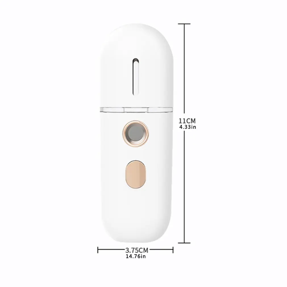 

Usb Nano Spray Water Meter Portable Handheld Cooling Beauty Instrument Facial Beauty Hot Steaming Face Device