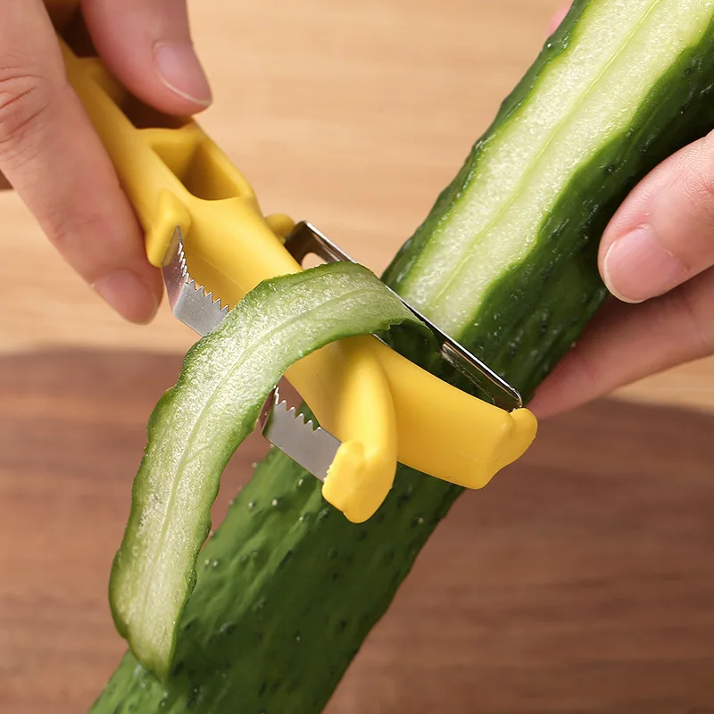 

Creative Two-in-one Multifunctional Corn Threshing and Peeling Knife Kitchen Tool Kitchen Accessories