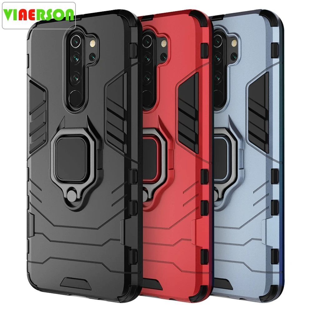 Чехол-накладка для смартфонов Xiaomi Mi/Redmi/Redmi Note-серий противоударный с кольцом цвет