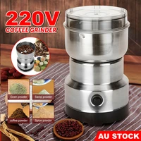 electric coffee grinder coffee bean grinder coffee beans multifunctional home coffe machine grain grinder machine kitchen tool