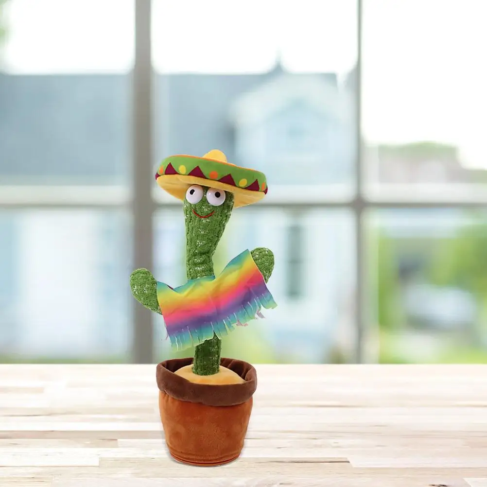 

Cactus Plush Toy Electronic Shake Dancing toy with the song plush cute Dancing Cactus Early Childhood Education Toy For children