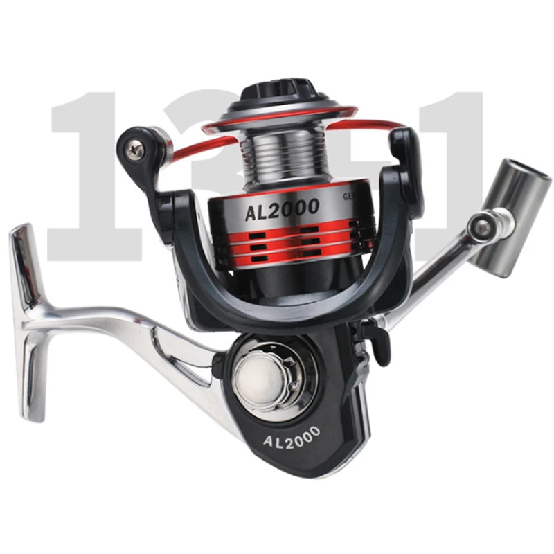 Рыболовная катушка полностью Металлическая спиннинговая максимальная тяга 8 кг