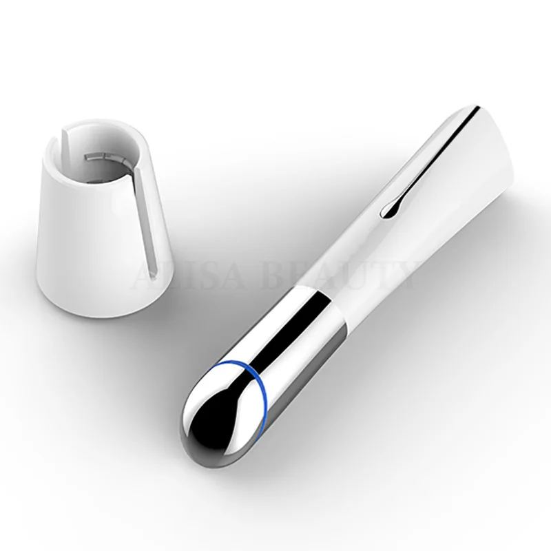 Красный и синий свет нагревающий ультразвуковой массажер для глаз стимулирует