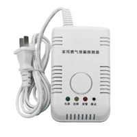80db home kitchen gas detector combustible natural gas leak alarm detector with automatic detection function fire gas detector