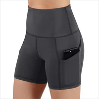 2021 new yoga shorts hip up waist high waist sports yoga pants gym exercise sports leggings women
