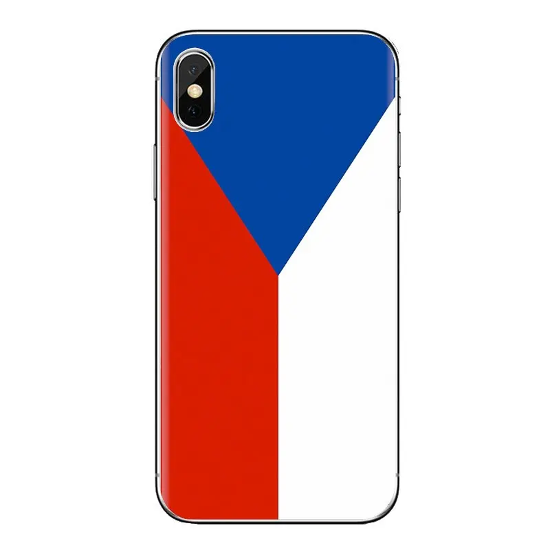 Для iPod Touch Apple iPhone 11 Pro 4 4s 5 5S SE 5C 6 6S 7 8 X XR XS Plus Max Чешский флаг Национальный Баннер