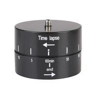 go pro accessories timer 60min time lapse for gopro akaso campark sj7 mobile phone timer tripod head photography delay tilt head