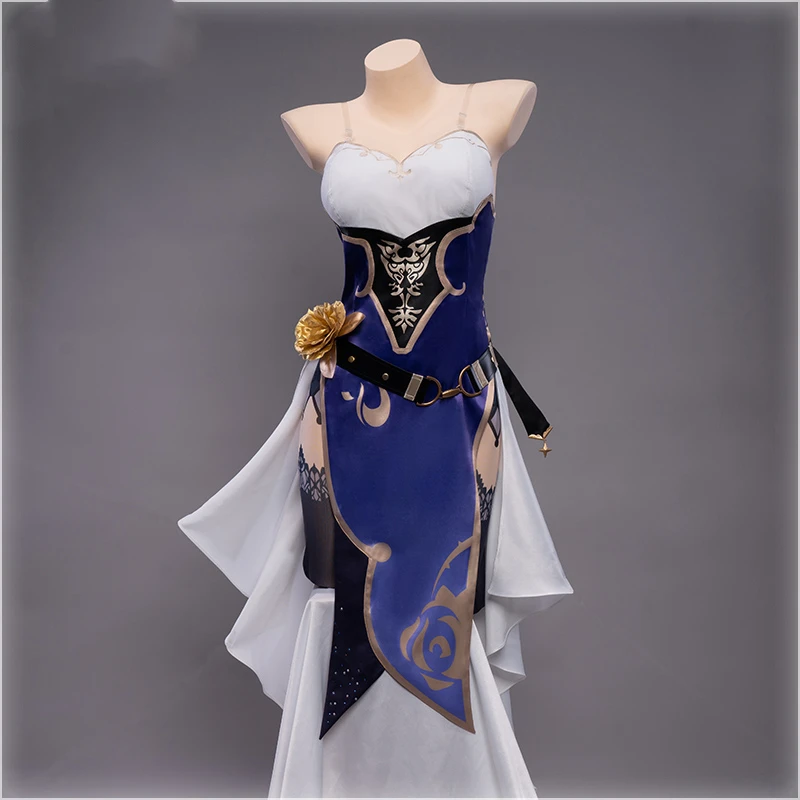 Аниме игра Genshin Impact Lisa Witch of Purple Rose Dress Uniqu Uniform Cosplay Костюм Хэллоуин для женщин