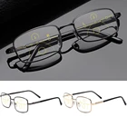 1 шт. прогрессивные очки для чтения анти-синий светильник Мультифокальные бифокальный увеличительные пресбиопические очки Для мужчин Для женщин Для мужчин компьютерные очки