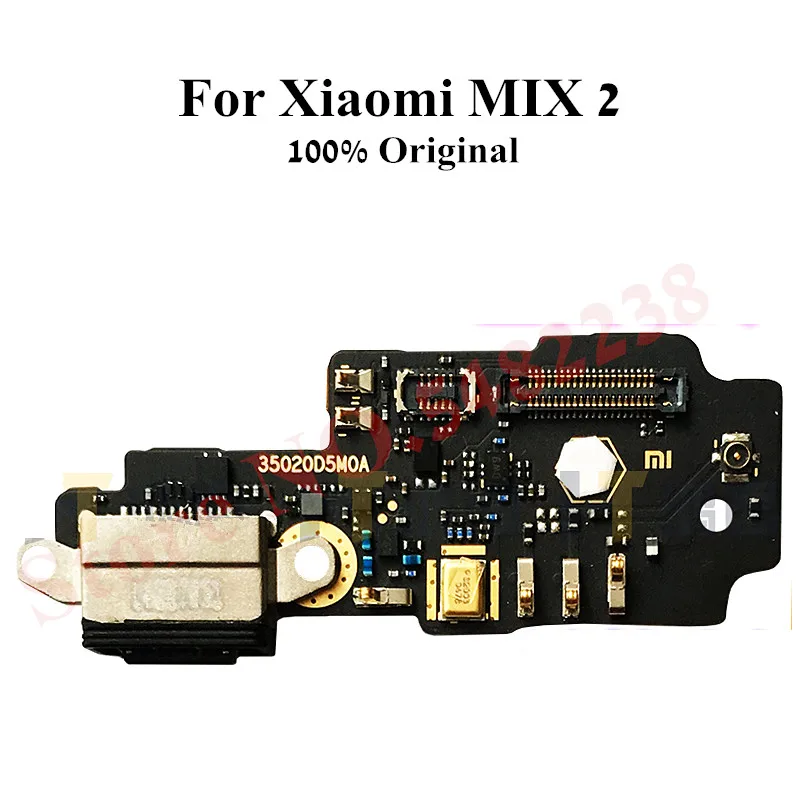 100% оригинал USB зарядный док порт гибкий кабель для Xiaomi MIX2 MI mix 2 зарядное