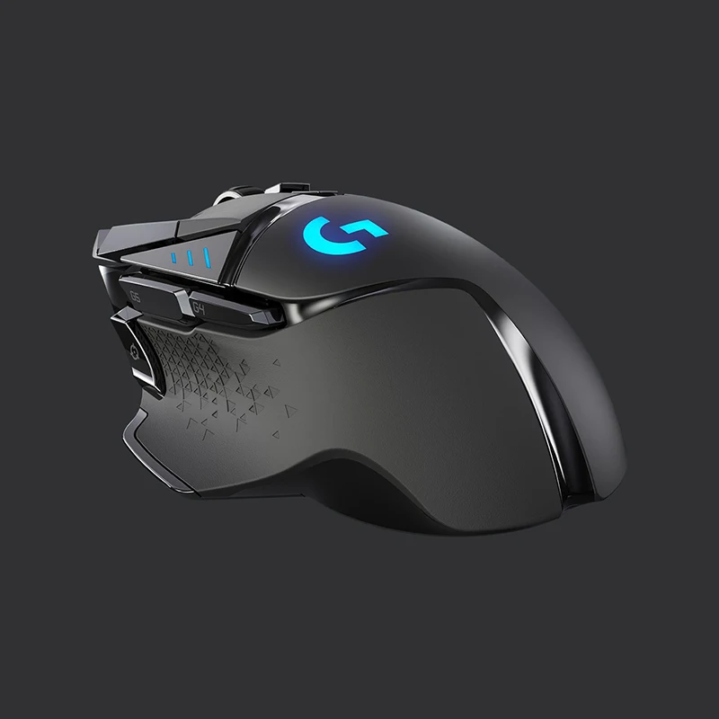 Беспроводная игровая мышь logitech G502 LIGHTSPEED 2,4 ГГц HERO 16000 dpi RGB для Overwatch MMO MOBA mouse Gamer