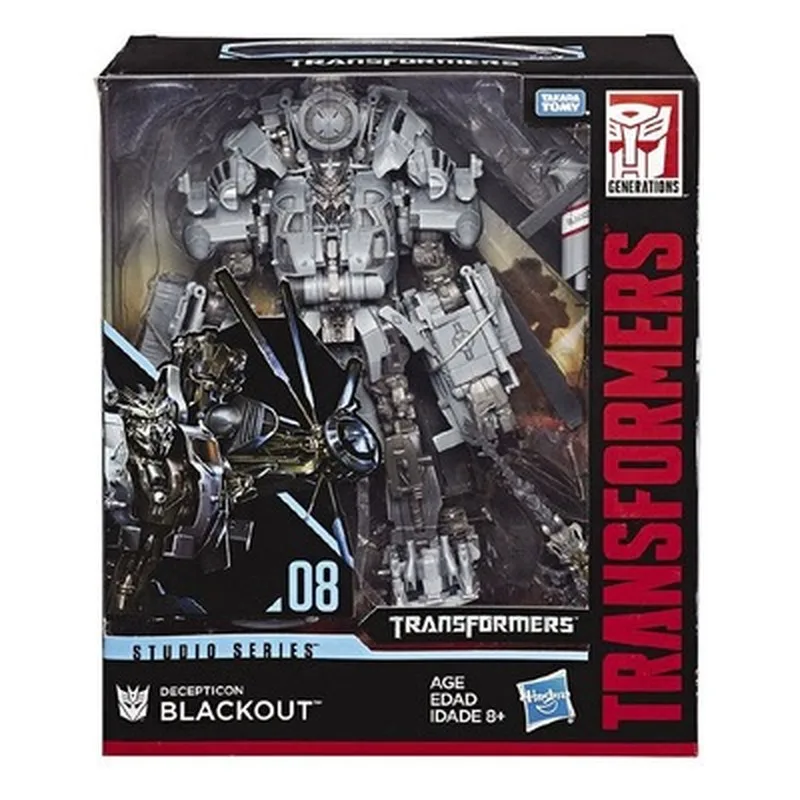 Фигурка трансформер Hasbro игрушка вертолет Вертиго блэкаут большая экшн фигурка KO