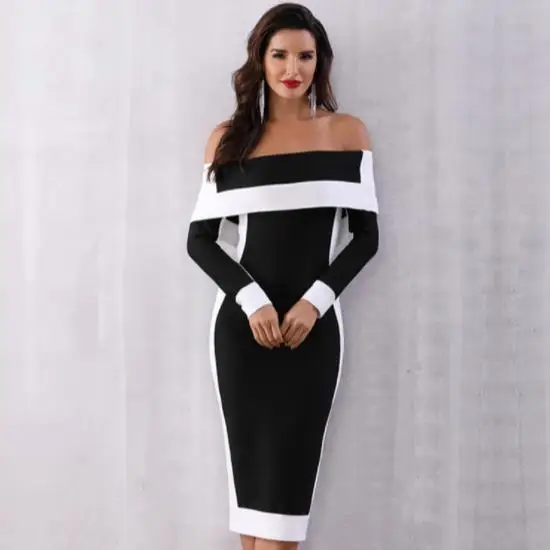 Сексуальное элегантное женское платье 2020 большого размера миди облегающее