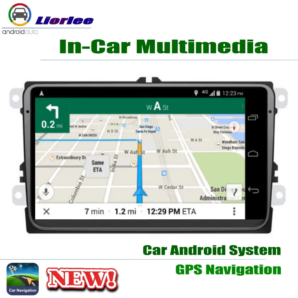 Автомобильный Android плеер для Volkswagen VW Beetle 2011 ~ 2018 9 "IPS ЖК экран GPS навигационная