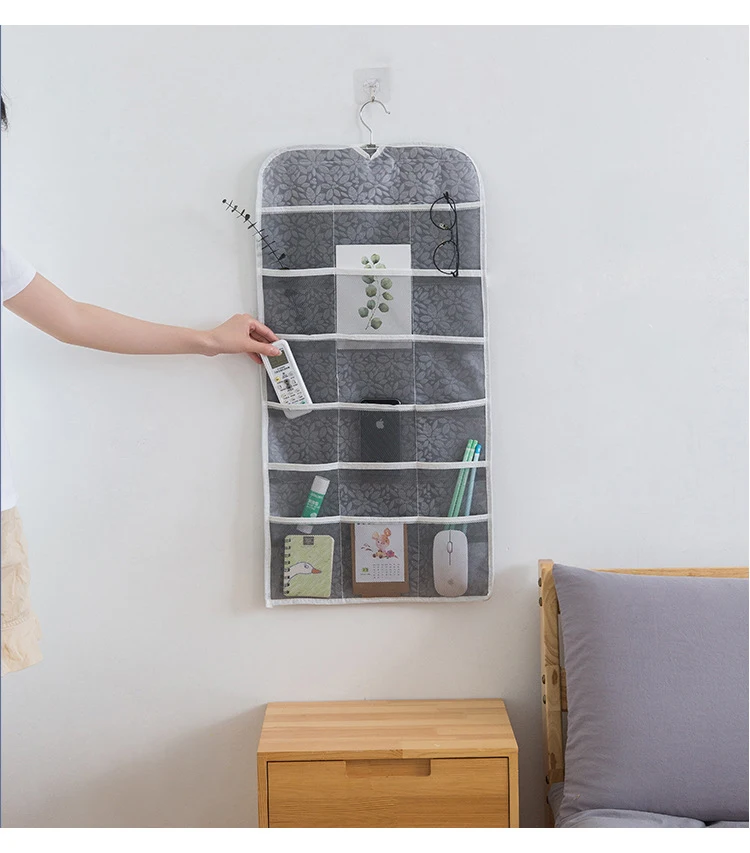 Шкаф для шкафа подвесной органайзер Складная настенная дверь подвесная сумка