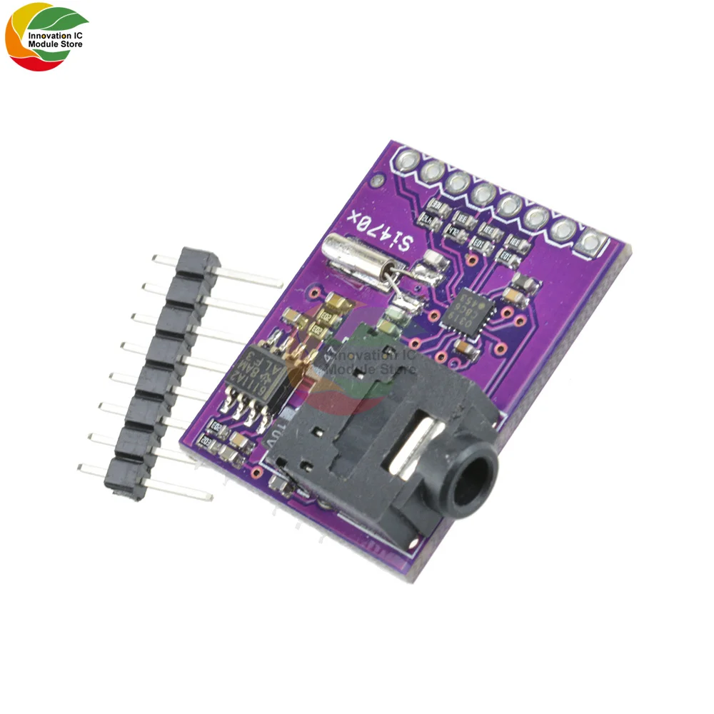 Ziqqucu Si4703 RDS FM-радио тюнер оценка коммутационная плата для Arduino AVR PIC ARM радио
