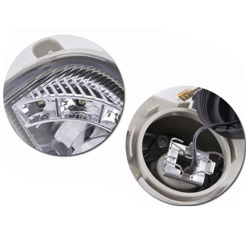 Передний бампер светодиодный Противотуманные фары для TOYOTA LAND CRUISER 100 1998-2008 4700 LC100 UZJ100 FZJ100 HDJ100 водительская ходовая лампа
