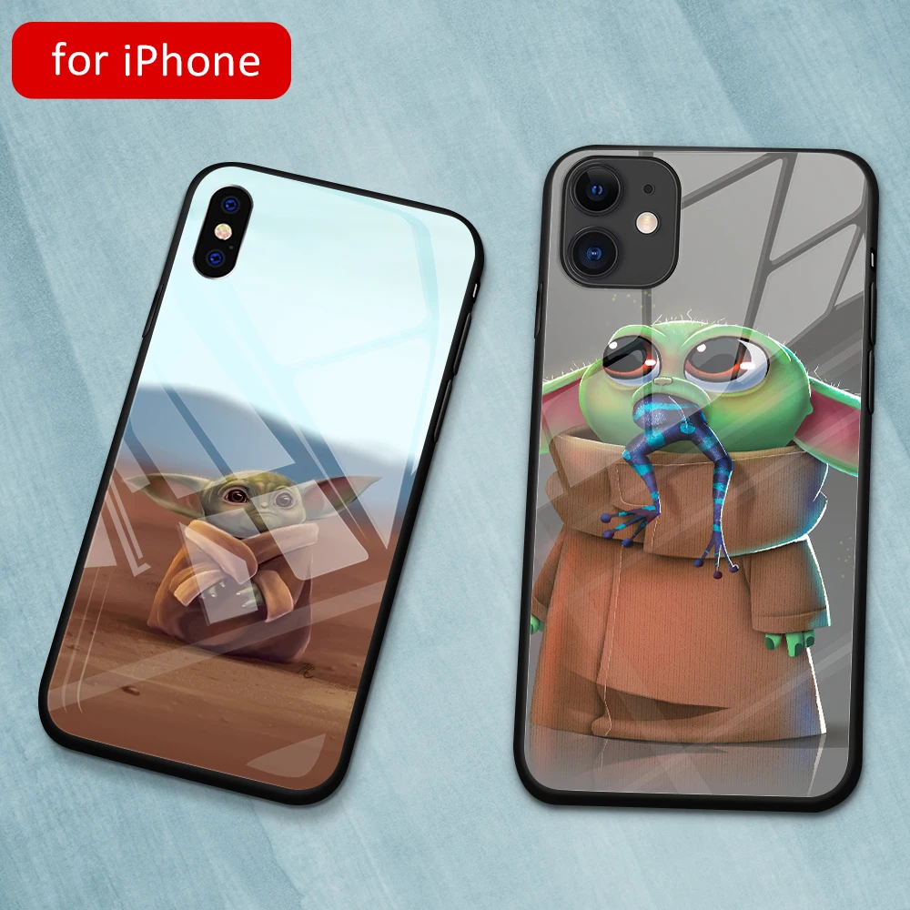 Детские йода мем будет выглядеть очень мило я мягкий силиконовый стекло чехол