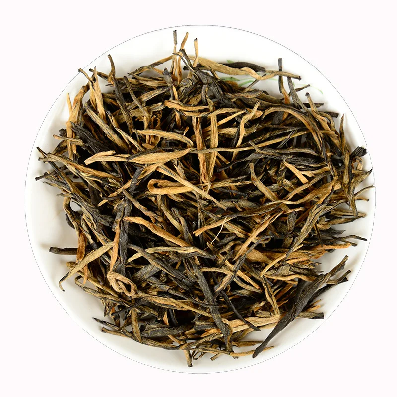 2021 высокое качество Dian Hong One Bud Leaf Pine игла Юньнань черный чай Серебряная прямой для