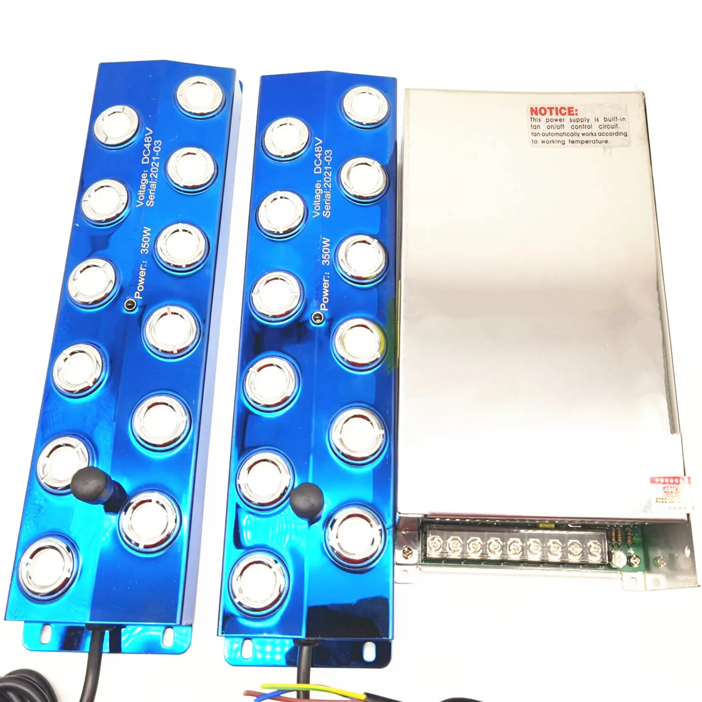 

110V/220V Ultrasonic Atomizer Industrial Humidifier DC48V 12 Head Humidifier With 110V/220V Power Supply Mist Maker Fog Machine