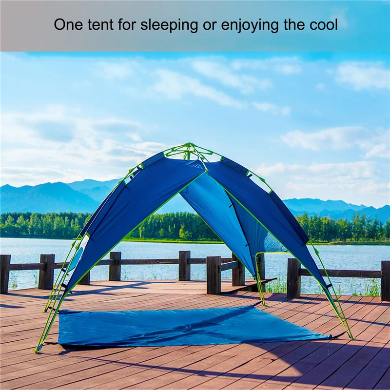 Zenph Открытый Кемпинг палатки 3 4 человек автоматическая скорость открытый двойной