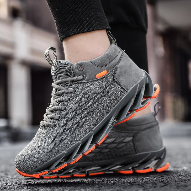 

New Trend Blade Flats Running Shoes Men Sock Sport Sneakers Zapatos De Mujer Hombre Plus Size Outdoor Footwear 46 Zapatillas