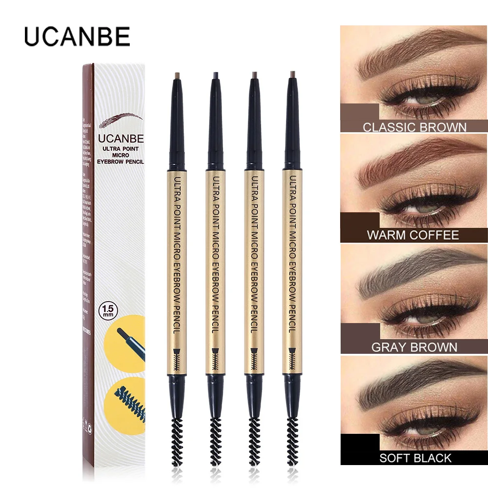 Карандаш для бровей с эффектом микроблейдинга водостойкий 5 цветов | Красота и