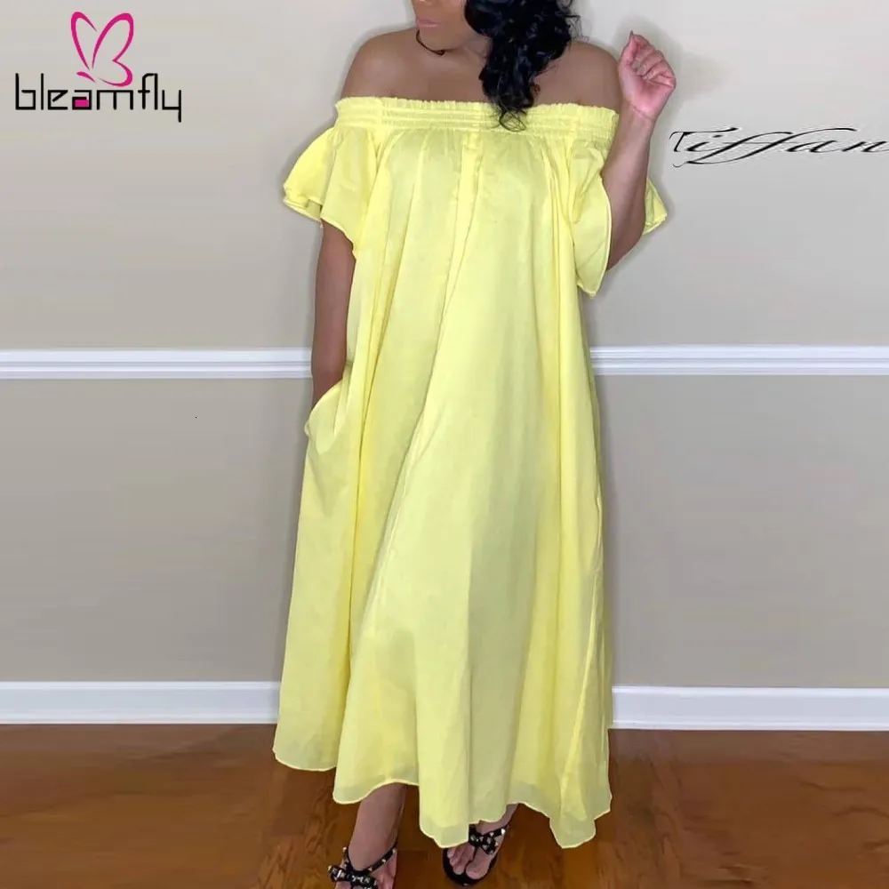 Сексуальное летнее длинное платье с открытыми плечами женские платья макси